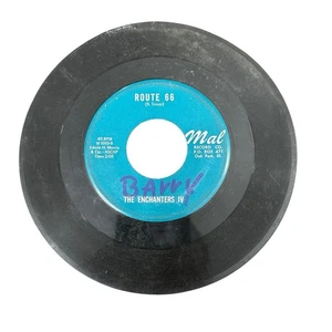 THE ENCHANTERS IV Lost You & Route 66 1960s Chicago Garage MAL Label Oak Park 45 - Picture 1 of 2