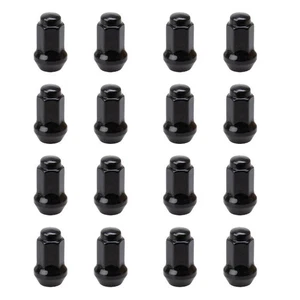 Set of Tusk Tapered Lug Nut 10mm x 1.25mm Thread Pitch w/14mm Head Black 16 pcs - Bild 1 von 1