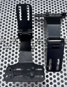 Swingaway seitliche Thoraxstütze Paar ohne Polster, Bauchrollstuhl Teile - Bild 1 von 9