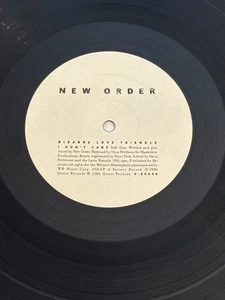 New Order - Bizarre Love Triangle 12" Vinyl Single (1986, Qwest) Remix by Shep P - Picture 1 of 8