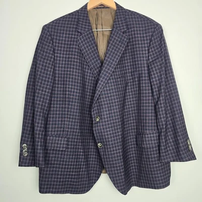 Blazer Peter Millar XXL Loro Piana Cuadros Guinga Lana Seda Lino Dinero Antiguo Foto 1 de 4