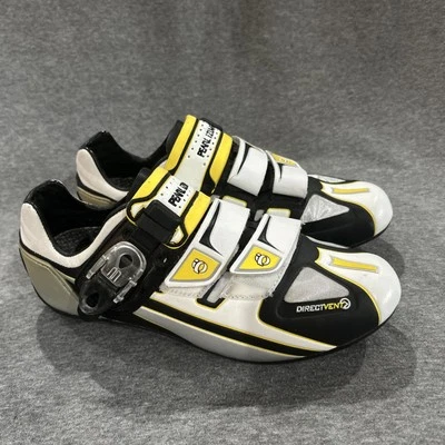 PEARL IZUMI Мужская 'P.R.O ROAD' белый/черный/желтый углерода подошва - 39 - стиль #:5713 - Изображение 1 из 4