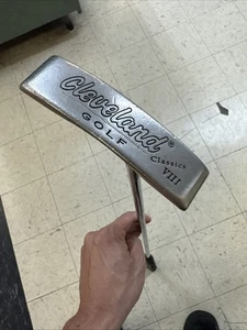 Cleveland Golf Putter 304 Classic VIII Club RH 35" Blade Center-Shaft Soft Steel - Picture 1 of 12
