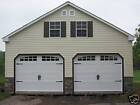 AMISH 24 x 24 DOUBLE WIDE 2 STORY VINYL GARAGE SHED NEW