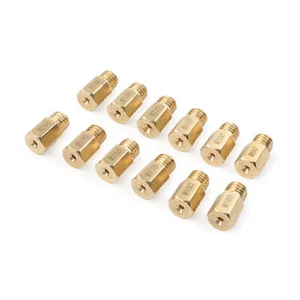 12Pcs Carburetor Main Jets Mikuni VM TM Carb #90 - #200 Jets Motor - Picture 1 of 6