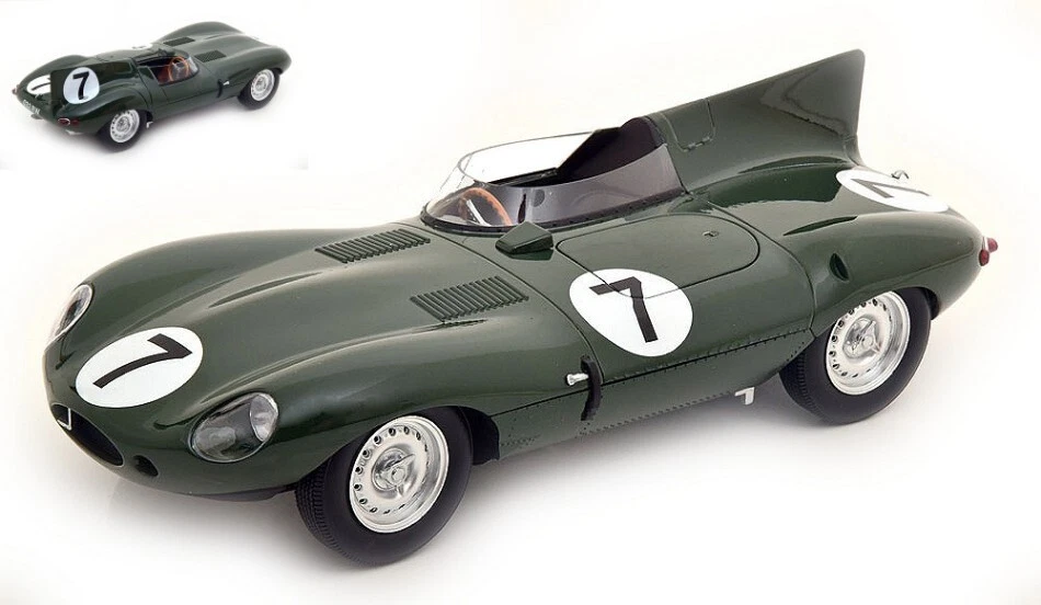 JAGUAR D-TYPE (LN) N.7 LM 1955 ROLT-HAMILTON 1:18 - Immagine 1 di 1
