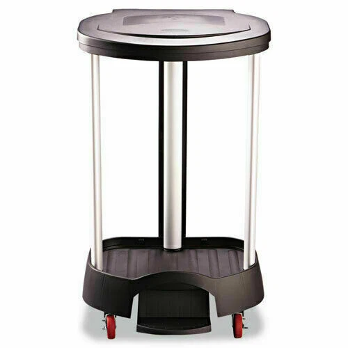 Rubbermaid FG630000BLA Step On Trash Can