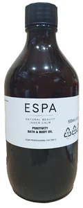 ESPA Positivity Bath & Body Oil 500ml - SPA Size Refill bottle - Imperfect box - Picture 1 of 3