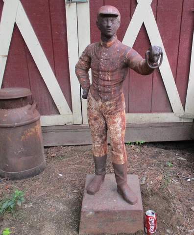 ANTIQUE ARCHITECTURAL CAST IRON FLOWER GARDEN HOME LAMP LIGHT STATUE SCULPTURE Cover