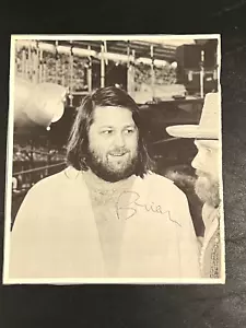 Brian Wilson Hand Signed Autographed Beach Boys 9 1/2" x 8" Magazine Page - Picture 1 of 3