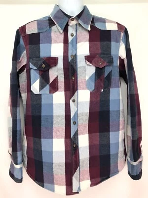 Just A Cheap Shirt J.SHirts 2XL Roll Tab Long Sleeve Button Up Thick Woven Shirt - Image 1 of 4