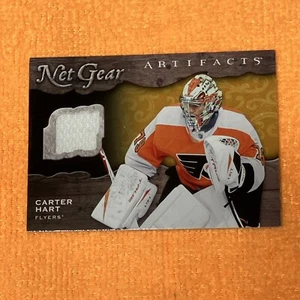 Carter Hart RELIC 2021-22 Artifacts Hockey #NG-CH NET GEAR Game-Used Jersey - Bild 1 von 10