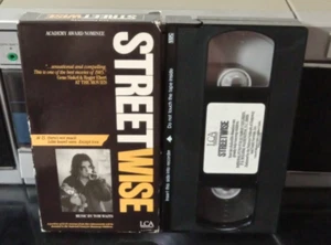 STREETWISE Street Wise VHS RARE OOP 1984 HOMELESS VIDEO DOCUMENTARY Tom Waits - Picture 1 of 2