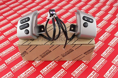 Conjunto de interruptor original Toyota FJ Cruiser OEM almohadilla de dirección radio control 2010-2014 Foto 1 de 4