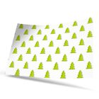 Poster A1 Simple Green Christmas Trees Xmas Festive #53417