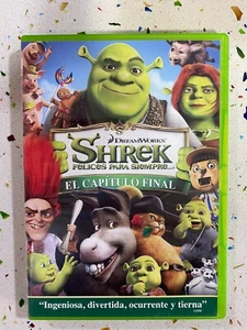 SHREK FELICES PARA SIEMPRE EL CAPITULO FINAL DVD DREAMWORKS - ESPAÑOL INGLES CAT - Imagen 1 de 3