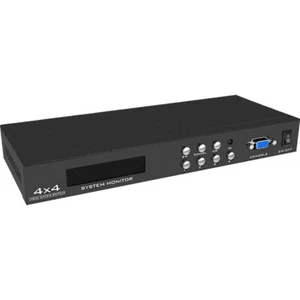 4x4 HDMI True Matrix Switch Splitter Selector Remote Control RS232 4K 4-in 4-out - Picture 1 of 2