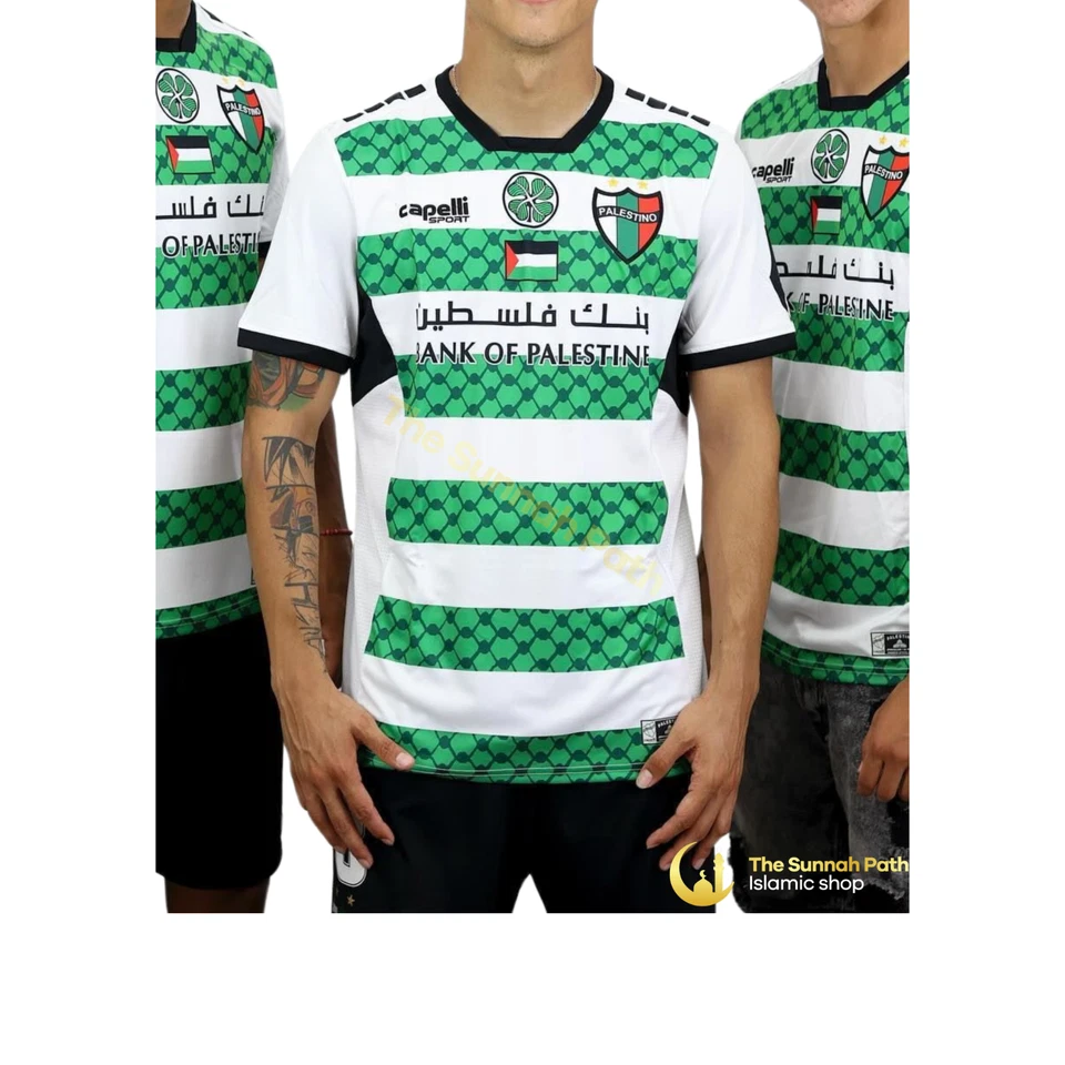 CAPELLI PALESTINO x CELTIC JERSEY PALESTINE FOOTBALL SHIRT SOCCER IRELAND - Image 1 of 4