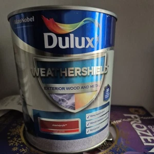 dulux weathershield exterior wood and metal paint 750ml - Picture 1 of 4
