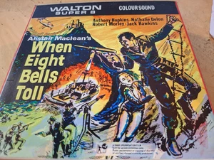 WHEN EIGHT BELLS TOLL 1971 SUPER 8 COLOUR SOUND 8MM CINE FILM 400FT - Picture 1 of 13