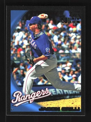 Jason Grilli Texas Rangers 2010 Topps Black #31 SN /59 - Image 1 of 2