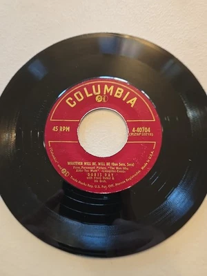 Doris Day I've Gotta Sing Away The Blues/Whatever Will Be Will Be 4-40704 45 RPM - Image 1 of 4