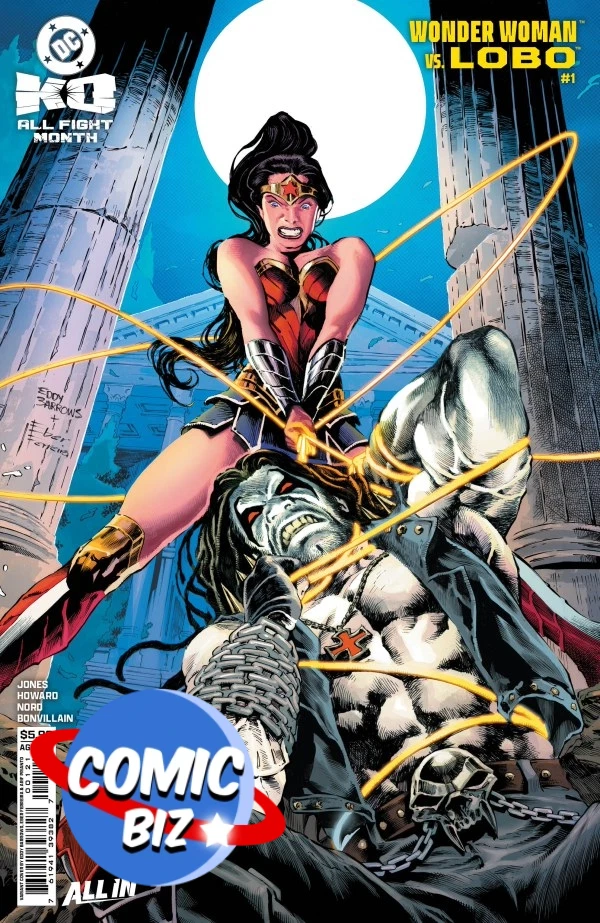 DC K.O.: WONDER WOMAN VS. LOBO #1 (2025) 1ST PRINTING *COVER E BARROWS VARIANT*