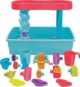 CHUCKLE & ROAR CAVALLETTO DA TAVOLO 3 IN 1 ACQUA SABBIA ARTE - ROSSO - Foto 1 di 5