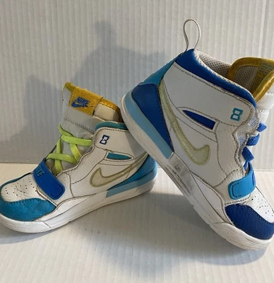 Nike Air Jordan Legacy 312 Tenis Zapatos Niño Pequeño 9C Azul Lagoon Team Royal Usado en Excelente Condición Foto 1 de 4
