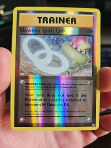Pokemon - Trainer Slowbro Spirit Link 86/108 Evolutions Reverse Holo Ultra Rare - Picture 1 of 2