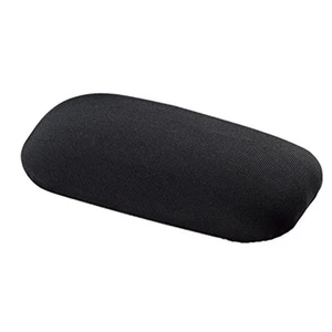 ELECOM wrist rest mini soft fluffy cushion black MOH-FCRBK F/S w/Tracking# Japan - Afbeelding 1 van 4