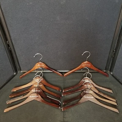 Lote de 10 perchas de madera para niños Polo Ralph Lauren 12" Foto 1 de 4