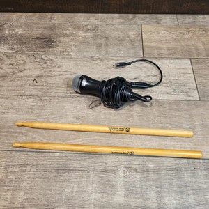 Rock Band Wired Microphone Xbox 360, PS2, PS3, & Wii & Drumsticks - Picture 1 of 10