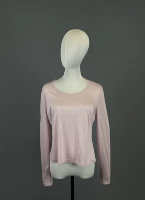 Camisa túnica JIL SANDER rosa Y2K vintage manga larga talla L Foto 1 de 4