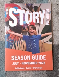 The Story Museum (Oxford) 28 páginas guía de temporada en color julio - noviembre de 2023 - Imagen 1 de 15
