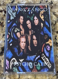 BANG TANGO PSYCHO CAFE Cassette Tape 1989 Hard Rock Glam Rare PROMO - Picture 1 of 5