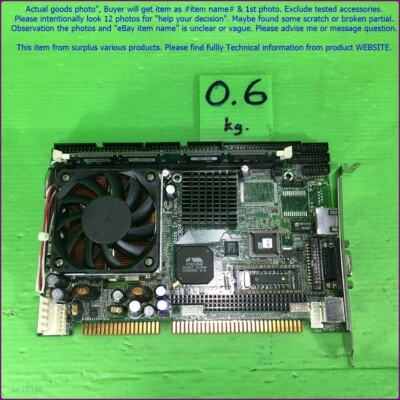 Intel Pentium III 1.2GHz 128Mb VGA, ISA Industrial SBC as in photos, sn:RANDOM. - Image 1 of 4