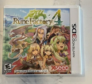 Rune Factory 4 Nintendo 3DS. Game and Case without the manual - Picture 1 of 5