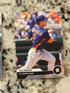 2020 TOPPS NOW ROAD TO OPENING DAY RTOD CARD HOUSTON ASTROS ALEX BREGMAN