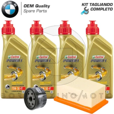 CASTROL – CHAMPION – HIFLO FILTRO KIT TAGLIANDO COMPLETO OLIO CASTROL + FILTRO OLIO + ARIA BMW R1200 GS 1200 2007