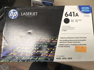 Genuine HP 641A C9720A LaserJet Toner Cartridge Black 4600 4610 4650 - Picture 1 of 2
