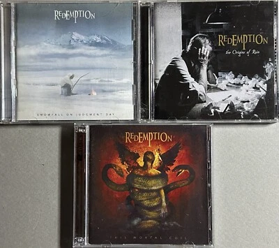 REDEMPTION Lot of 3 CDs: This Mortal Coil,Origins of Ruin,Snowfall Judgement Day Foto 1 de 2
