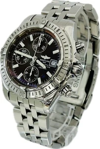 Discount Breitling Chronomat Evolution A13356 Auto Mens Watch Excellent A3286 - Picture 1 of 13