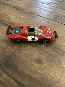 Vintage Corgi Ferrari 206 Dino Sport Red Race Car Diecast #30 - Picture 1 of 5
