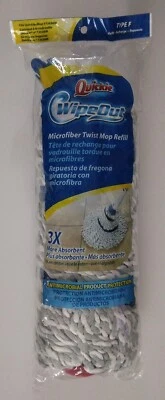 Quickie Wipeout Twist Mop Refill Ultra Absorbent Microfiber 720362M-4 - Image 1 of 4