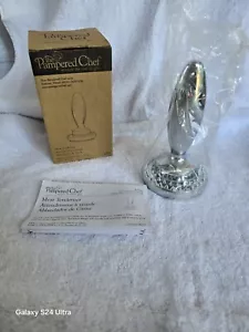 NEW Pampered Chef Stainless Steel Chrome Reversible Head Meat Tenderizer 2705 - Picture 1 of 9