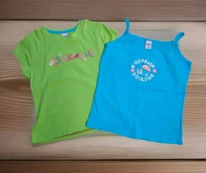Vtg OshKosh Embroidered Tank Top Baby T Shirt Lot 14/16 Y2k Asthetic 90s Crop - Picture 1 of 13