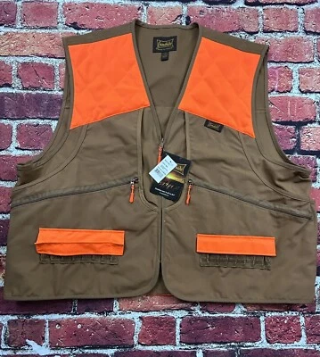 Gamehide Men's Switchgrass Upland Field Hunting Vest NWT 3XL Marsh Brown Orange - Image 1 of 4
