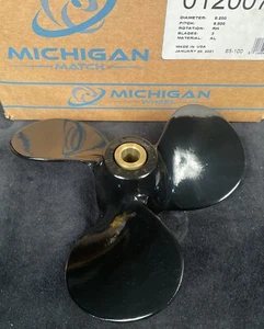 Michigan Wheel Aluminum Evinrude Johnson 012007 Boat Propeller 8 1/4" X 8-1/2P - Picture 1 of 1