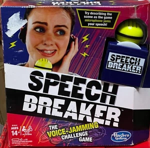 Hasbro Speech Breaker Interactive Microphone VOICE JAMMING CHALLENGE Game New - Picture 1 of 4